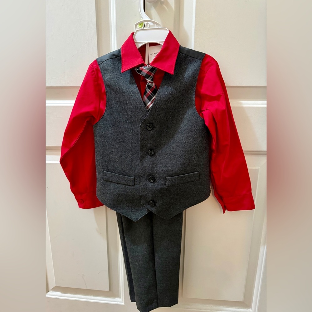 Boys 4T Van Heusen 4-piece suit set